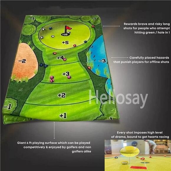 Battle Royale Golf Game, Golf Putting Indoor Set Golf Training Aid Equipment - Picture 8 of 12